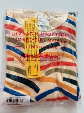 Hanna Andersson  kids Long John Pajama Set 5T 5 years 110 cm NWT